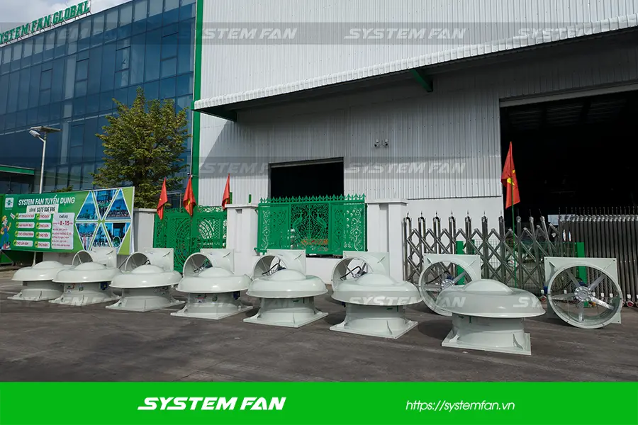 Batch of 32 Roof Exhaust Fans Exported to Malaysia