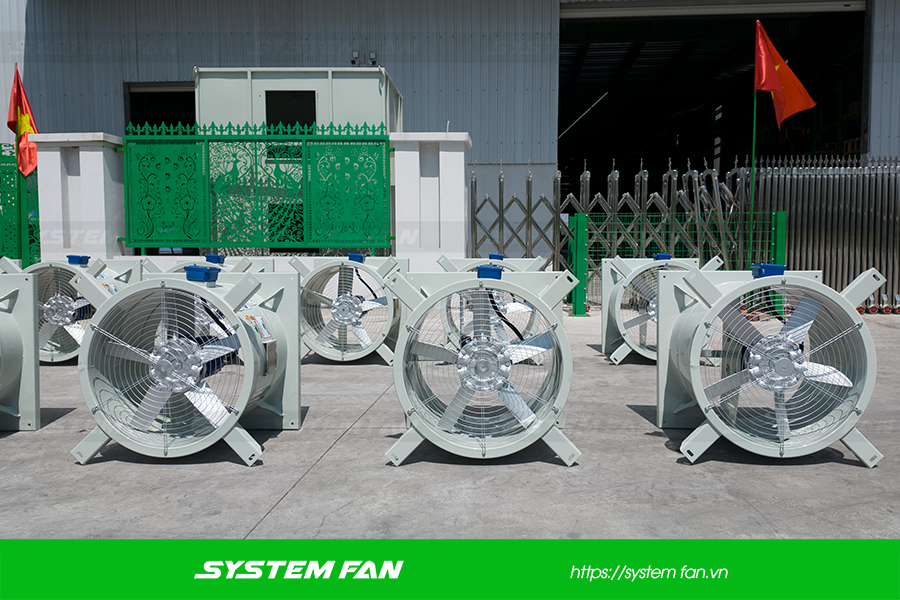 Shipment of 20 SAD-M6 roof exhaust fans to UAE