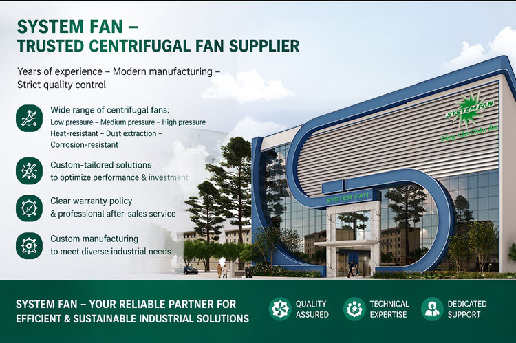 System Fan — Trusted Centrifugal Fan Supplier